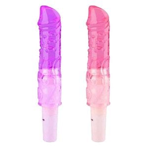 Vibrador Jelly ( Silicone - Formato de Pênis)