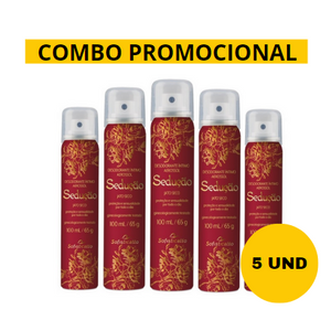 Desodorante Íntimo Sedução ( Combo Promocional - 5 unidades)