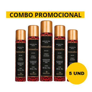 Desodorante Íntimo Sensualize ( Combo Promocional - 5 unidades)
