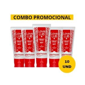 Love Lub ( Combo Promocional - 10 unidade Hot)