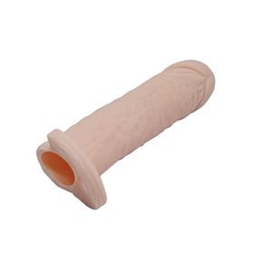 Capa Peniana em TPR  com Anel Escrotal - Pretty Love Medium