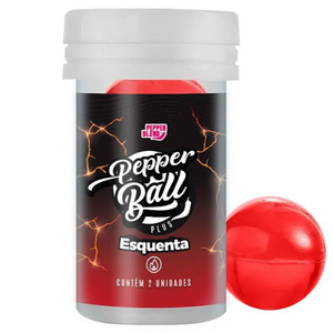 Bolinha Pepper Ball Plus Esquenta (com 2 unidades)