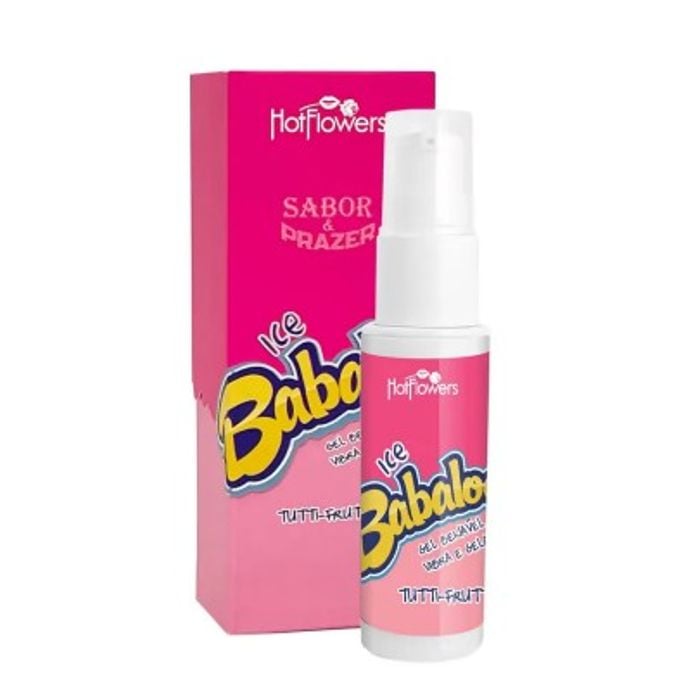 Babaloo Ice - Gel Beijável Vibra e Gela 15g