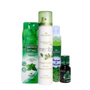 Combo Promocional (Desodorante Íntimo + Perfume De Calcinha + Sabonete + Gel Comestível)
