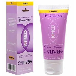 Lubrificante K-Med Preliminares Chupa Que é de Uva 50g