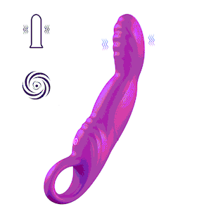 Vibrador de Ponto G com Rotação - Manny