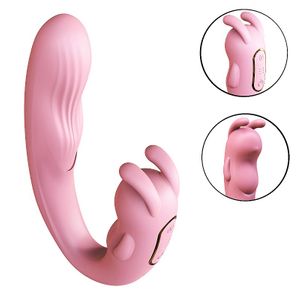 Vibrador de Ponto G e Clitóris - Rabbit