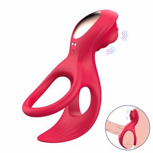 Anel Duplo com Vibro e Controle Remoto - Nolan-B - SIAnel Duplo com Vibro e Controle Remoto - Nolan-B - SIAnel Duplo com