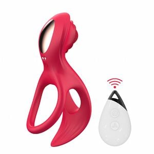 Anel Duplo com Vibro e Controle Remoto - Nolan-B - SIAnel Duplo com Vibro e Controle Remoto - Nolan-B - SIAnel Duplo com