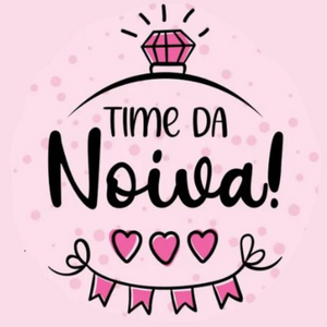 24 Adesivos Time da Noiva (Despedida de solteira e Chá de lingerie) 5x5cm