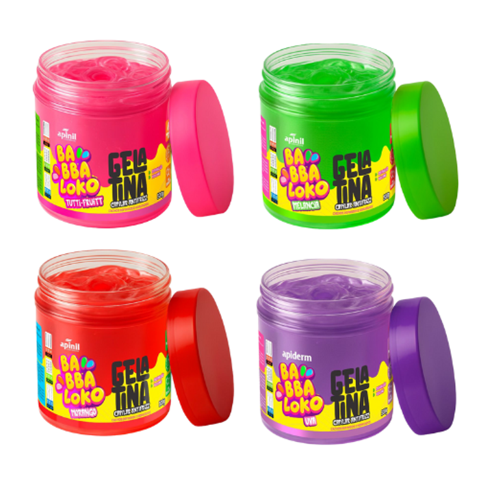 Gelatina Capilar Antifrizz Cachos Definidos e Hidratados 500g
