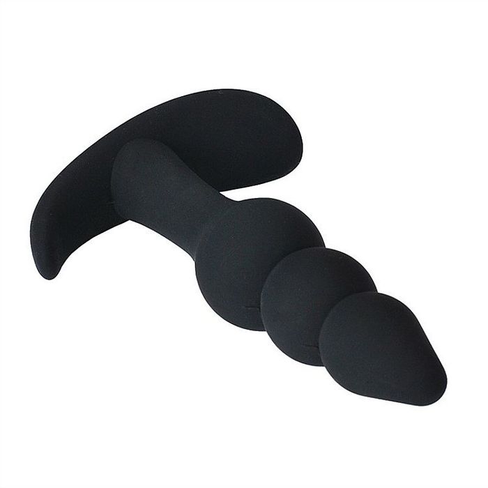 Plug Anal em silicone Escalonado 9,4cm