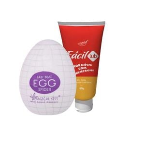 Combo Promocional (Egg + Fácil Lub Morango)