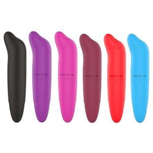 Vibrador Ponto G Golfinho Liso - 13cm