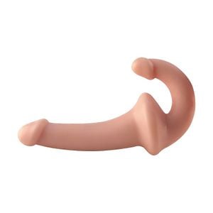 Prótese Pênis Realístico de Casal / Strapless - 14,5 x 3,4 cm