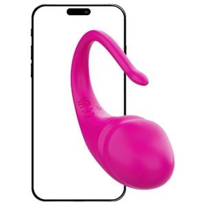 Vibrador de Casal À Longa distância App - Shiva