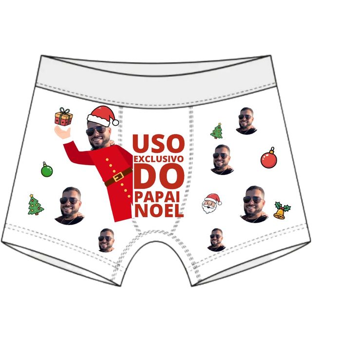 Cueca Personalizada (Uso exclusivo do papai noel)