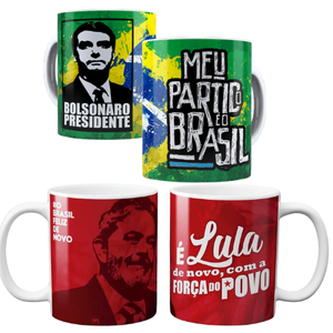 Caneca Presidente Porcelana 325ml