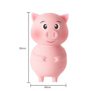 Vibrador de Pulsação - Porquinho - Recarregável - Rabicó