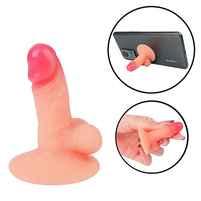 Apoio para Celular / Sem Ventosa - Formato de Pênis