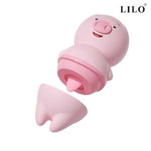 Estimulador Clitoriano Porquinho Pig - 2 em 1