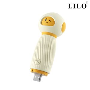 Mini Vibrador Recarregável com 10 Modos de Vibração 13,3cm