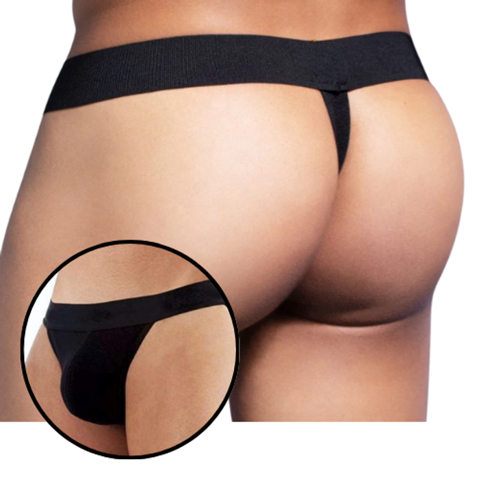 Cueca Fio Dental Preta