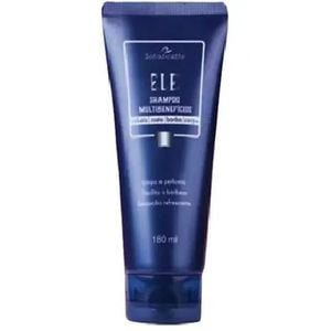Shampoo Ele 3 Em 1 Masculino Sofisticatto Cabelo Barba Corpo180ml