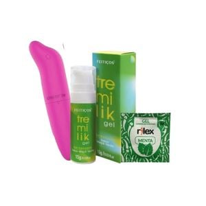 Combo Promocional (Tremilik + Vibrador Golfinho + Sachê Lubrificante)