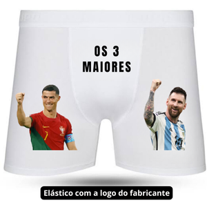 Cueca Boxer Personalizada Os 3 Maiores