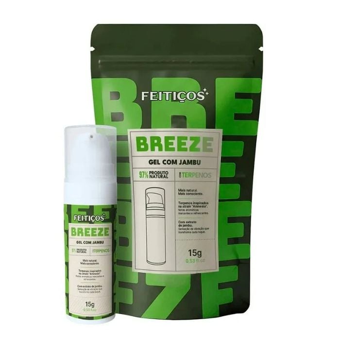 Breeze Excitante em Gel com Jambu e Terpenos 15g
