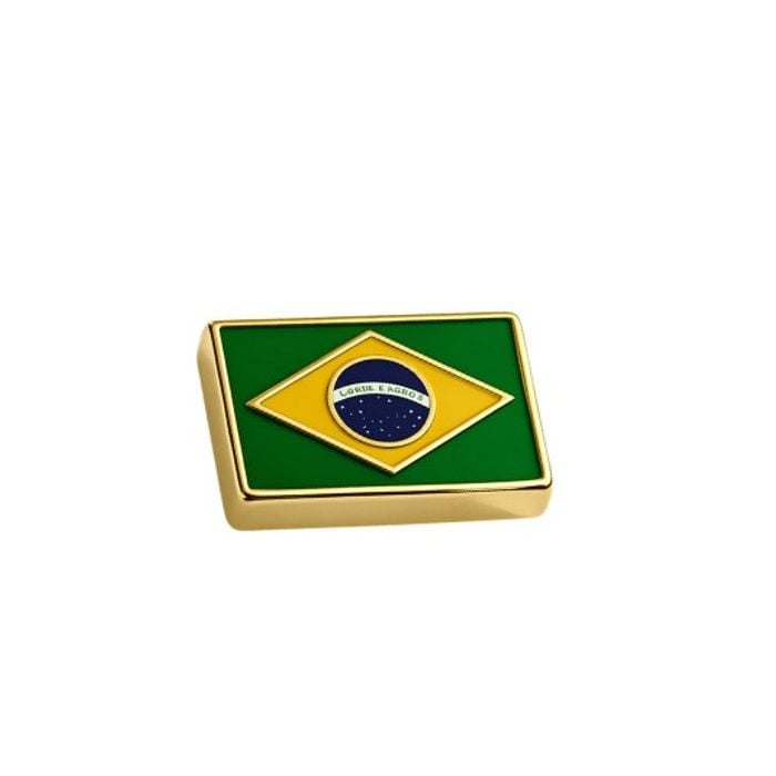 Pingente Para Calcinha Personalizada Bandeira Do Brasil