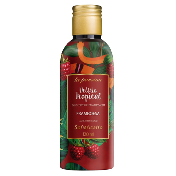 Óleo Framboesa Para Massagem 120ml