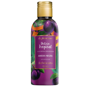 Óleo Ameixa Negra Para Massagem 120ml