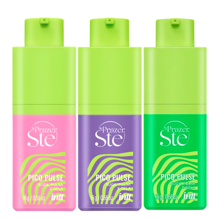 Combo Pico Pulse (1 chiclete de menta + 1 uva verde + 1 melancia)