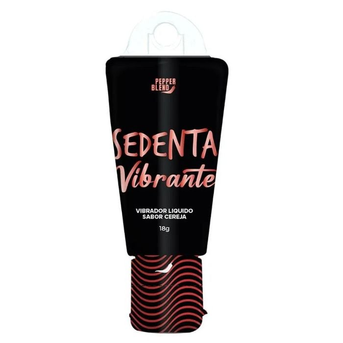 Sedenta Vibrante 18g - Vibrador Liquído Sabor Cereja