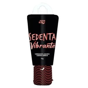 Sedenta Vibrante 18g - Vibrador Liquído Sabor Cereja