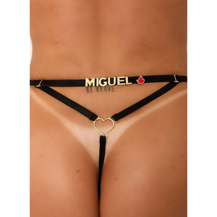 Calcinha Personalizada Secretinha Coração