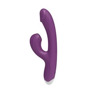 Vibrador e estimulador clitoriano, 10 modos de pulsação e 10 modos de vibração