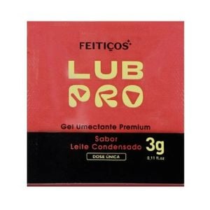 Sachê Lubpro Leite Condensado 3g