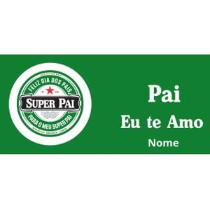 Caneca Dia dos Pais com Foto ou Nome (porcelana 325ml)