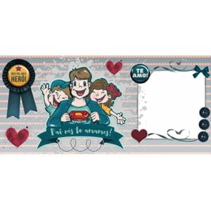 Caneca Dia dos Pais com Foto ou Nome (porcelana 325ml)