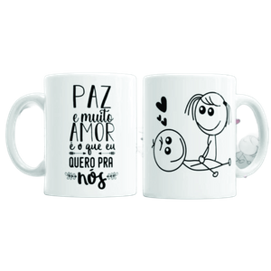 Caneca Erótica de Porcelana 325ml