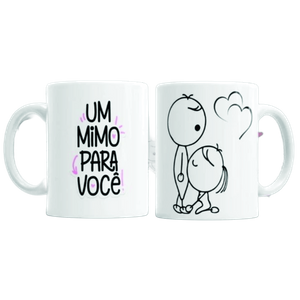 Caneca Erótica de Porcelana 325ml