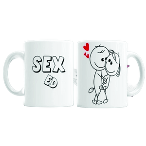 Caneca Erótica de Porcelana 325ml