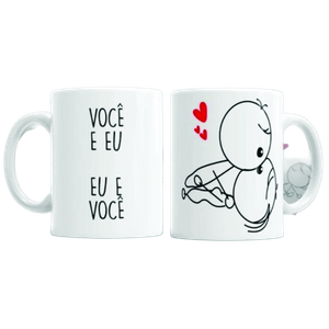 Caneca Erótica de Porcelana 325ml