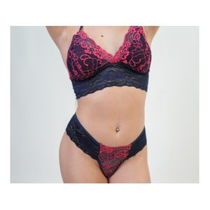 Conjunto Renda Bordada com Bojo