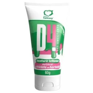 D4 Gel Umectante com Textura Leitosa Beijável (Lubrificante 60g)