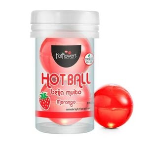 Hot Ball Beija Muito - Bolinha Beijável com 2 unidades
