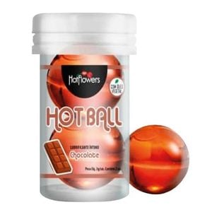 Hot Ball Beija Muito - Bolinha Beijável com 2 unidades